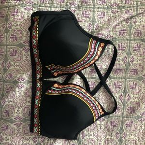 Intricate Aztec print bathing suit